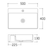 Lavabo sobre encimera KW8085