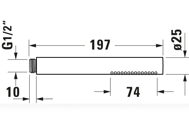 Duravit Universal ducha de mano