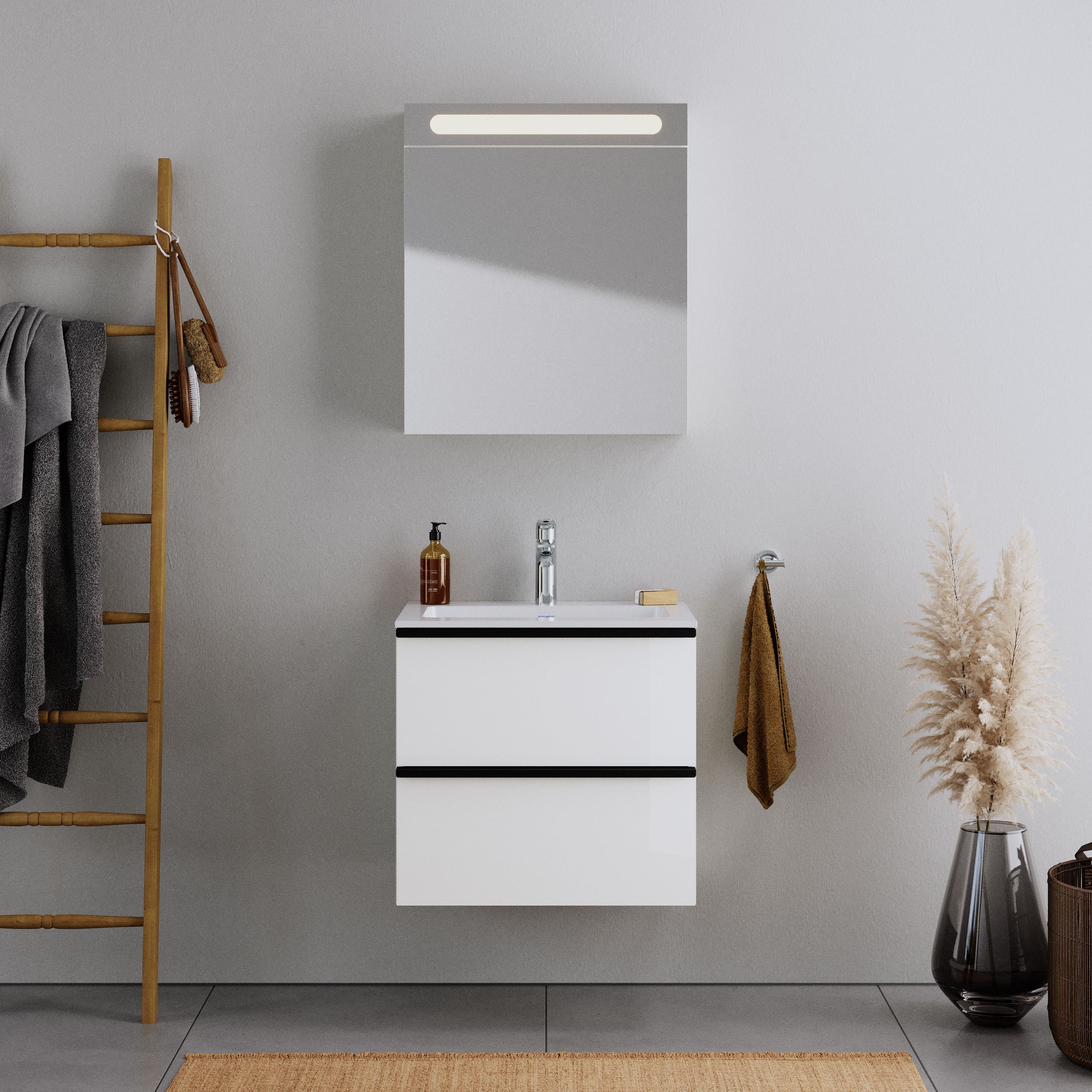 Duravit DuraPoint armario con espejo 60 cm