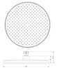 Columna de ducha de diseño Termostato 8221 BASIC