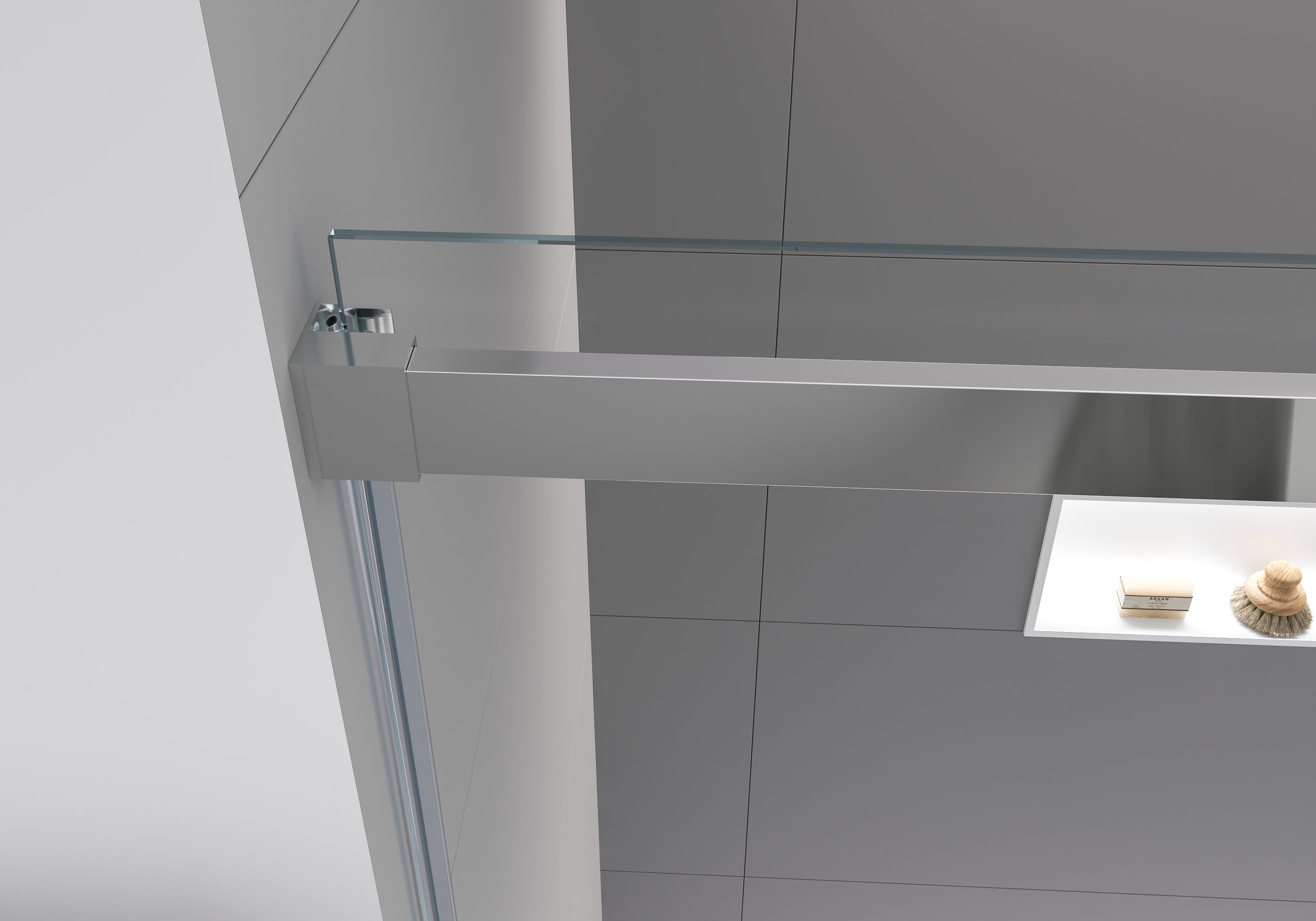 Ducha empotrada con puerta corredera DX806A FLEX