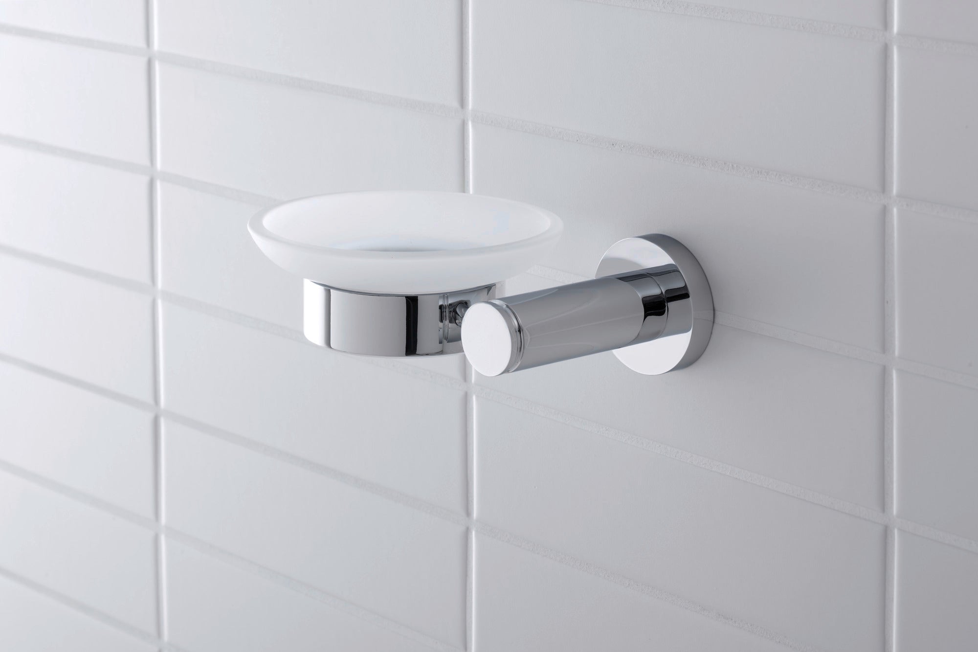 Duravit D-Code jabonera Ø10 cm para 1 jabón