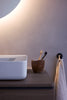 Lavabo sobre encimera Duravit Soleil, 56 cm, blanco alto brillo