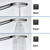 Sistema de ducha Duravit con termostato y repisa de vidrio