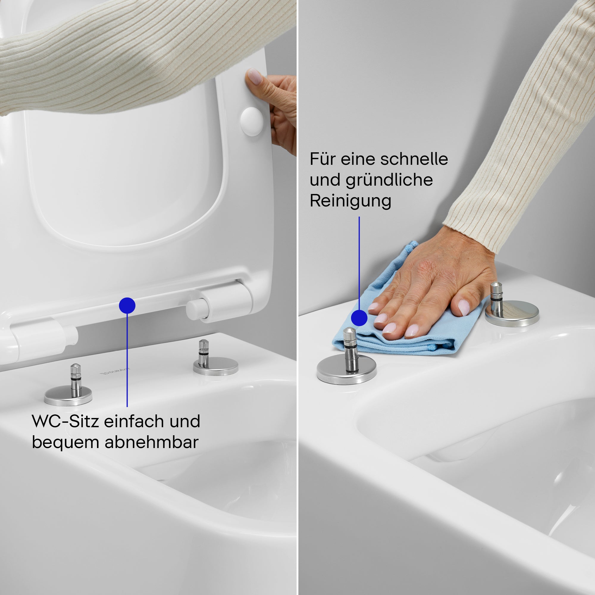 Duravit Univavo asiento de inodoro universal con cierre suave