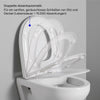 Asiento de inodoro Duravit Univavo Universal con mecanismo de cierre suave, ovalado