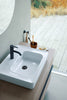 Lavabo sobre encimera Duravit Soleil, 56 cm, blanco alto brillo