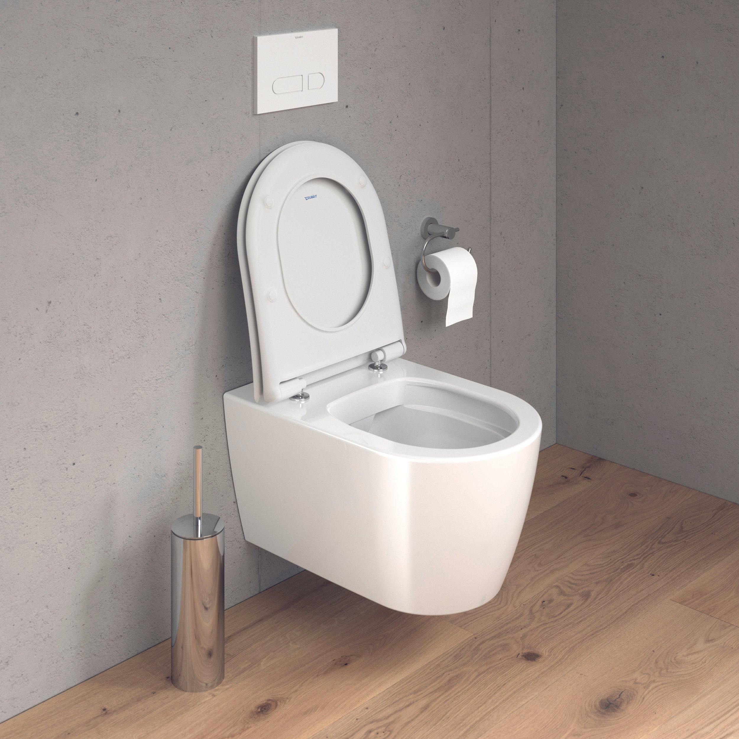 Duravit Soleil conjunto de WC suspendido con asiento - fijación oculta