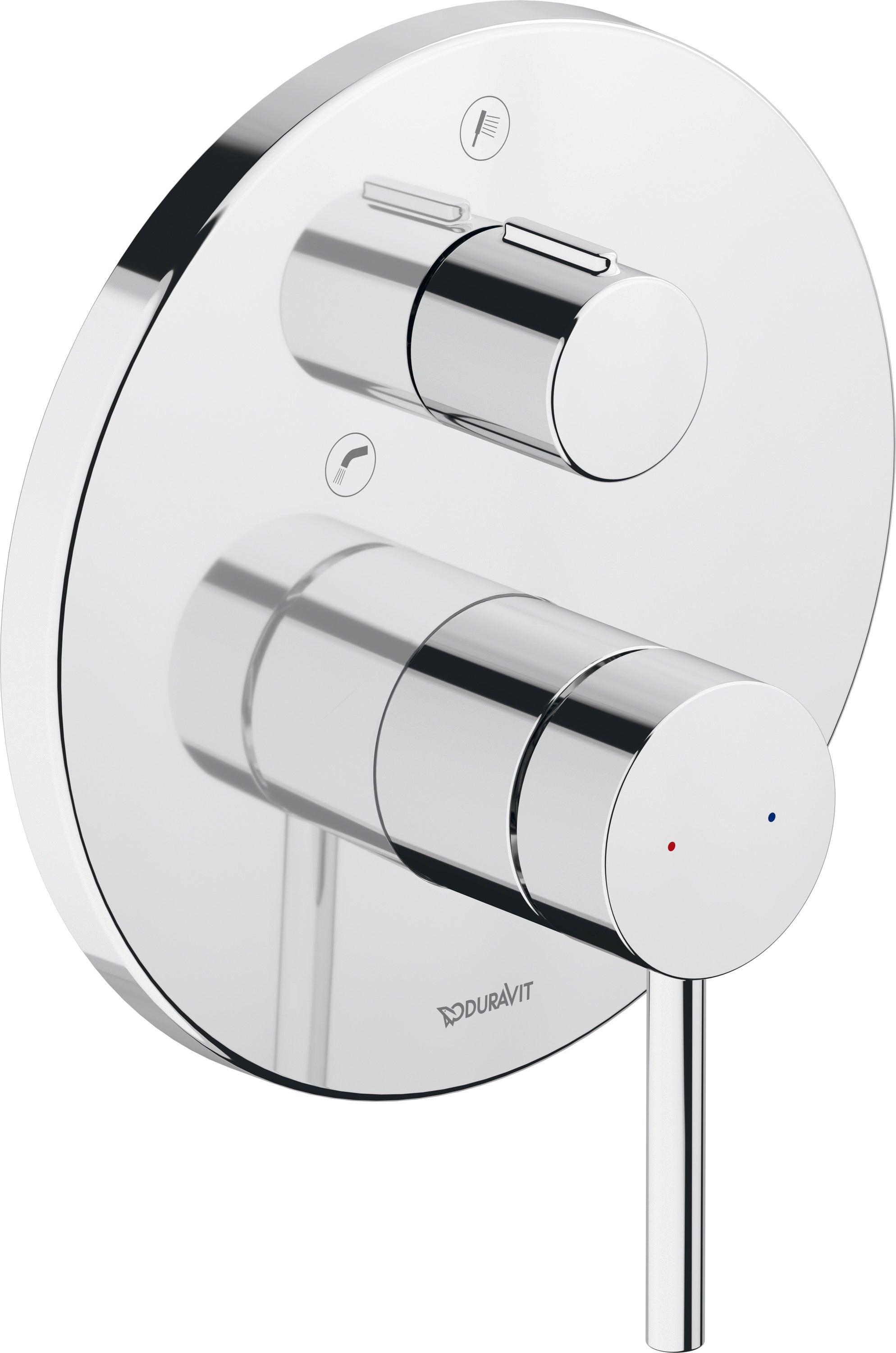 Duravit Circle mezclador monomando empotrado para bañera
