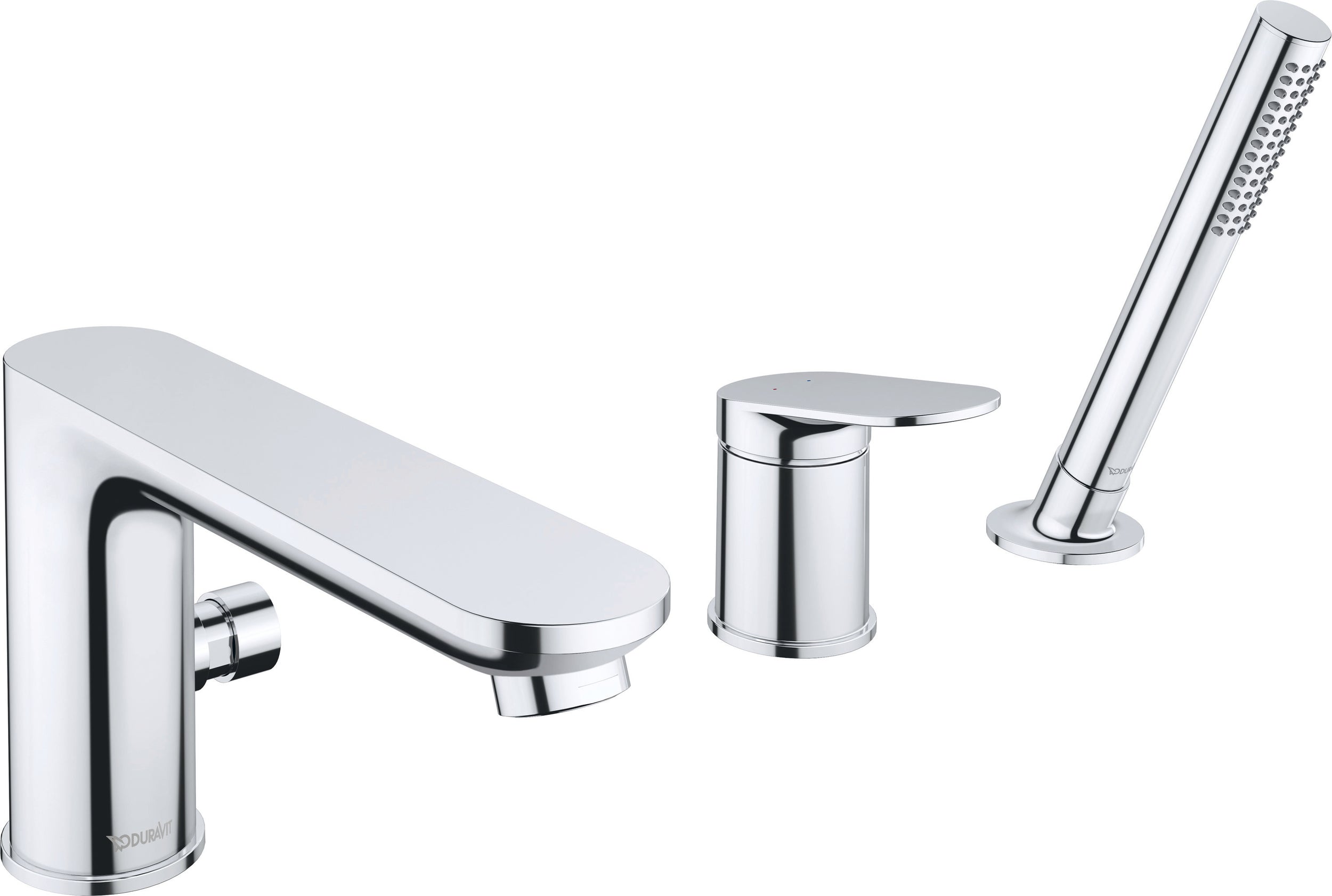 Duravit Wave Mezclador de bañera de 3 orificios 