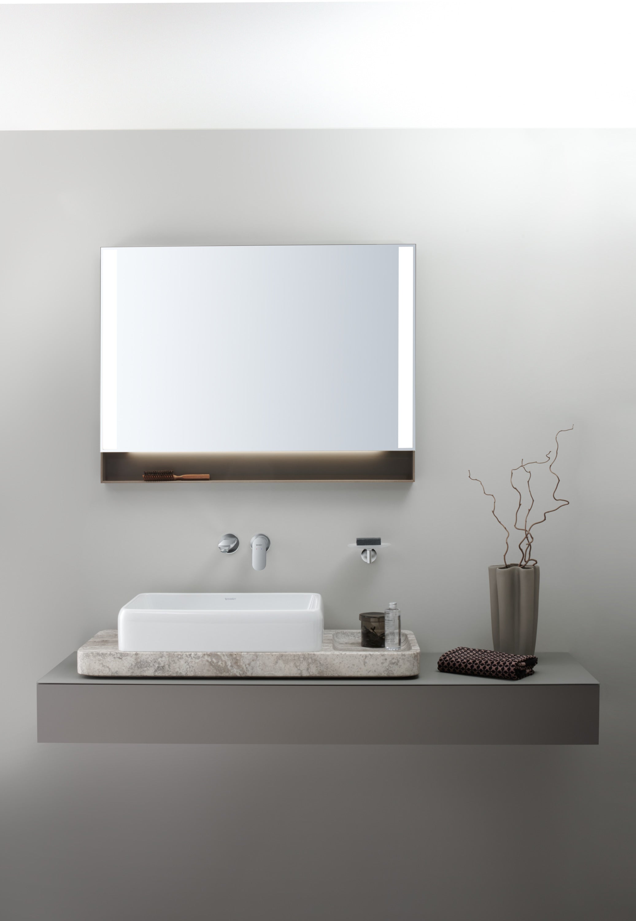  Duravit Wave Mezclador de Palanca Única para Lavabo Empotrado 