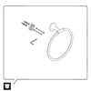 Duravit Starck T aro para toallas