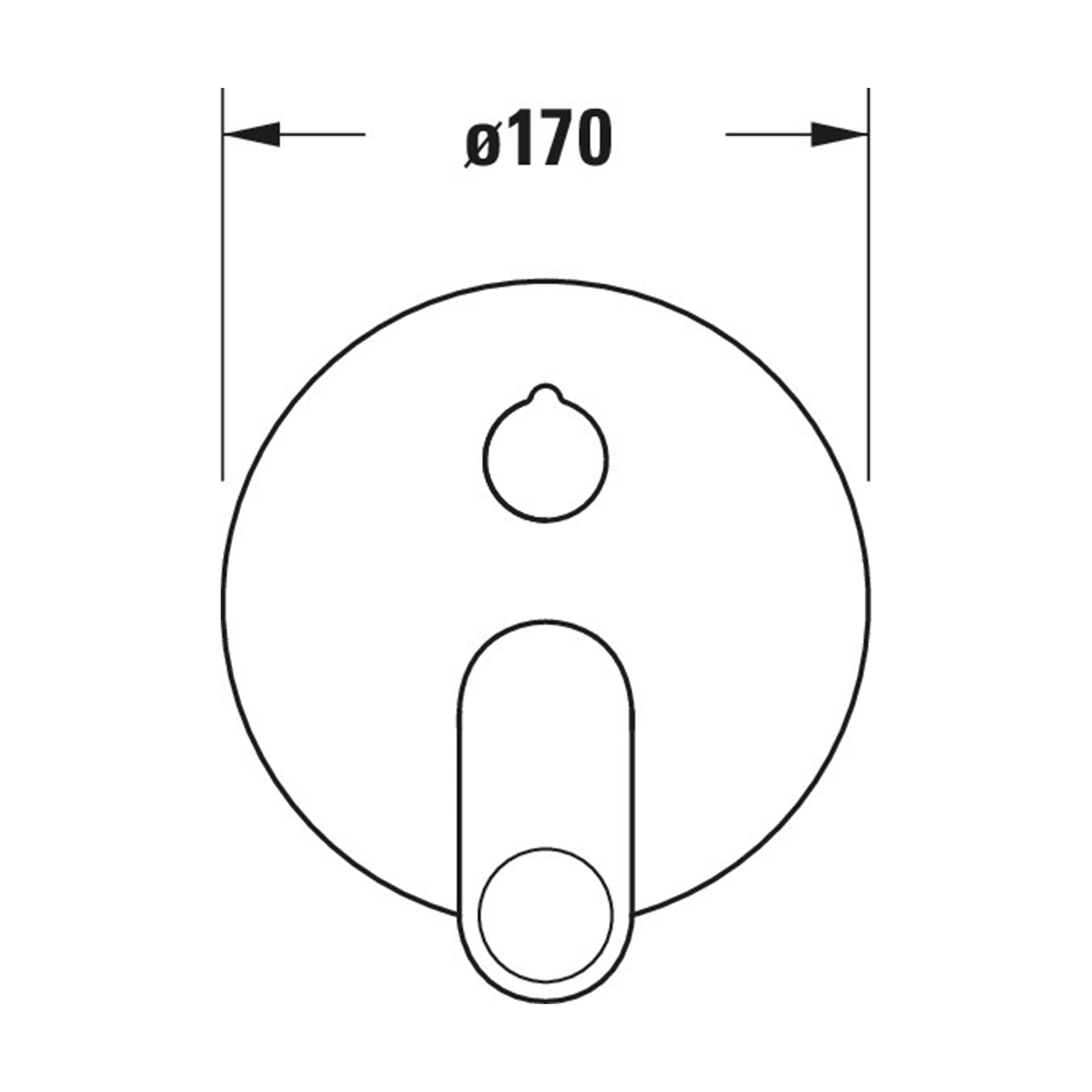 Duravit B.3 mezclador de bañera, empotrado, 2 consumidores, cromo