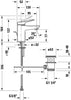 Duravit Wave mezclador monomando para lavabo S