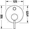 Duravit Circle monomando empotrado 