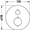 Grifería termostática empotrada Duravit