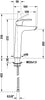 Duravit DuraVelez mezclador de lavabo