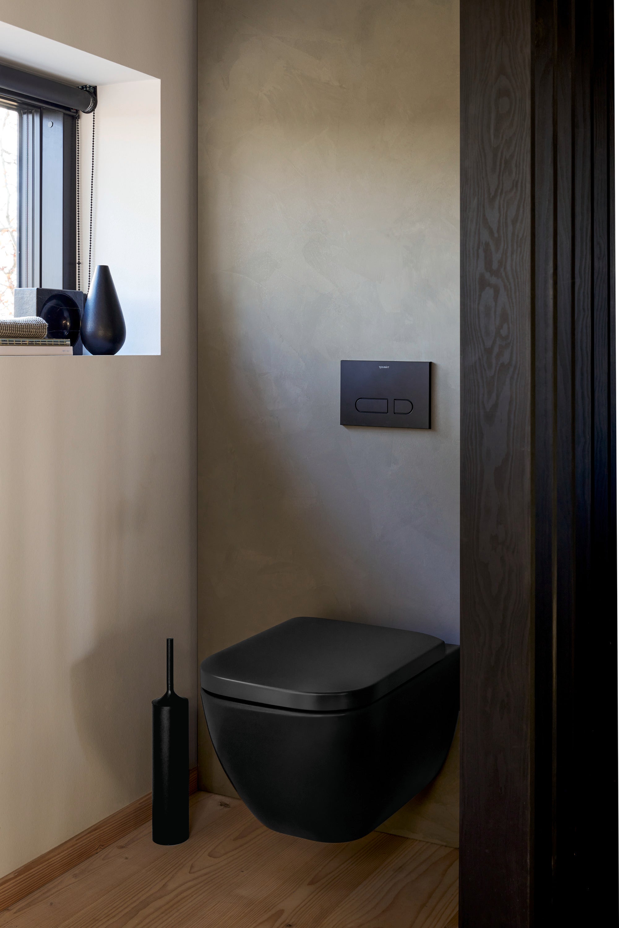 Duravit DuraSystem placa de activación mecánica para WC
