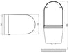 Paquete de ahorro WC 7: Ducha WC Basic 1102