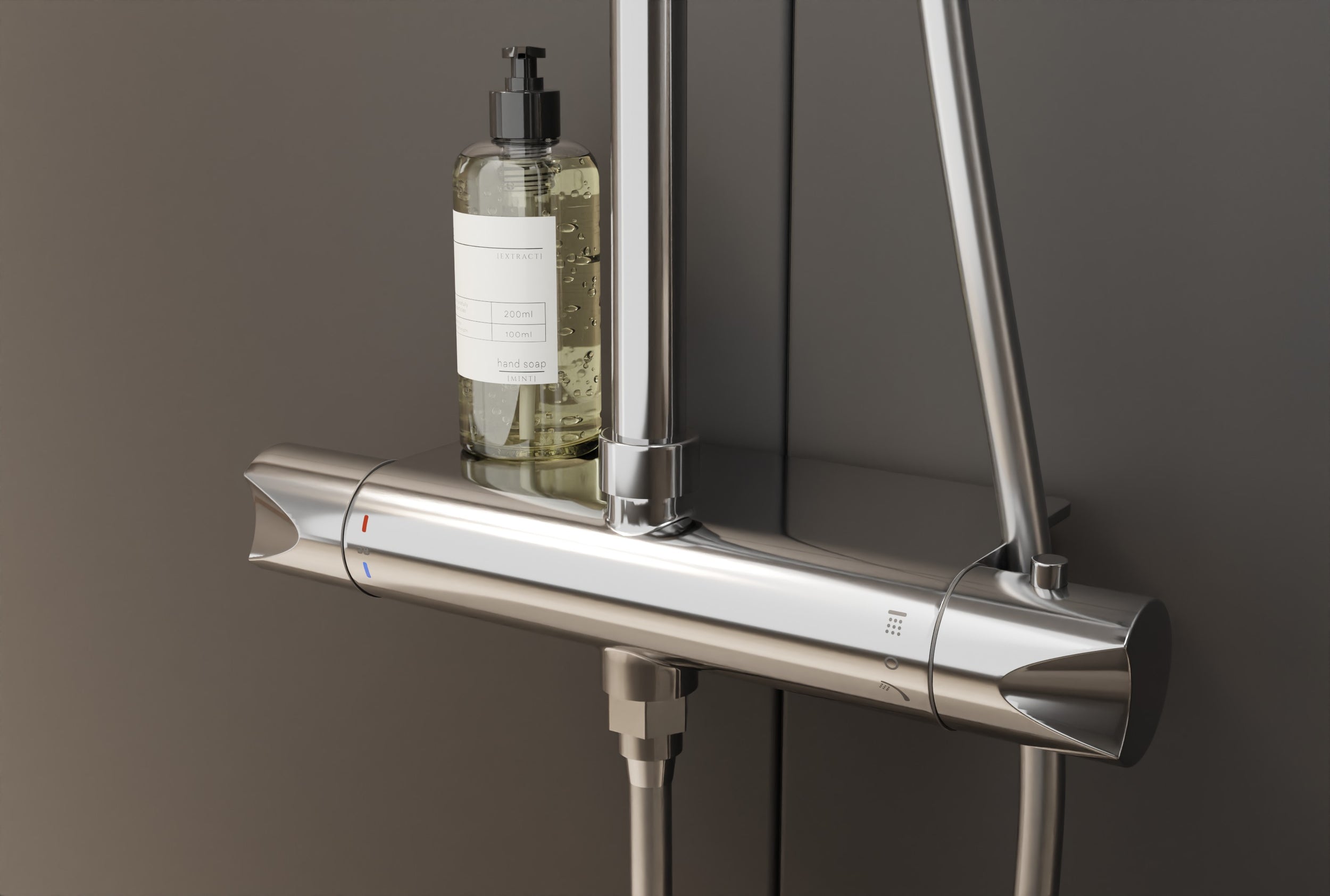 Columna de ducha de diseño Termostato 8221 BASIC