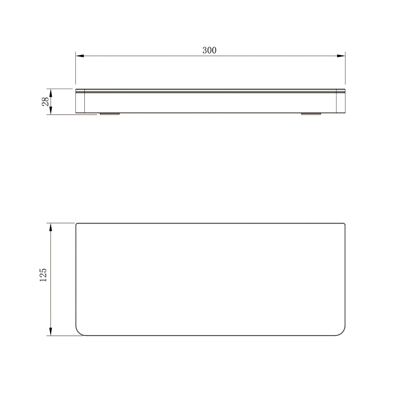 Estante de pared Estante de baño G503