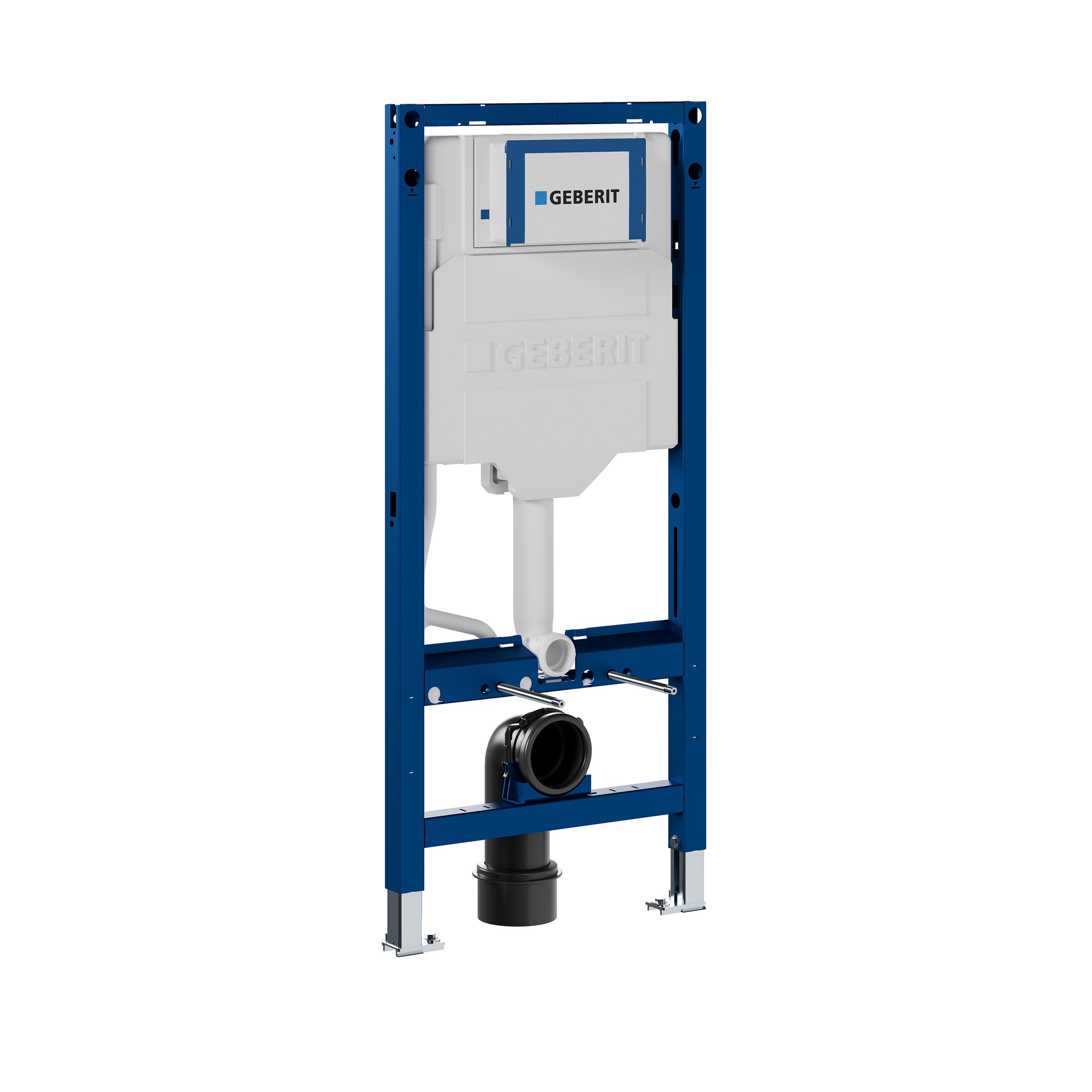 Juego completo de inodoro con ducha Basic 1104 con elemento de pared previa Geberit Duofix