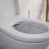 Conjunto completo de inodoro con ducha PRO+1102 con elemento de instalación previa Geberit Duofix