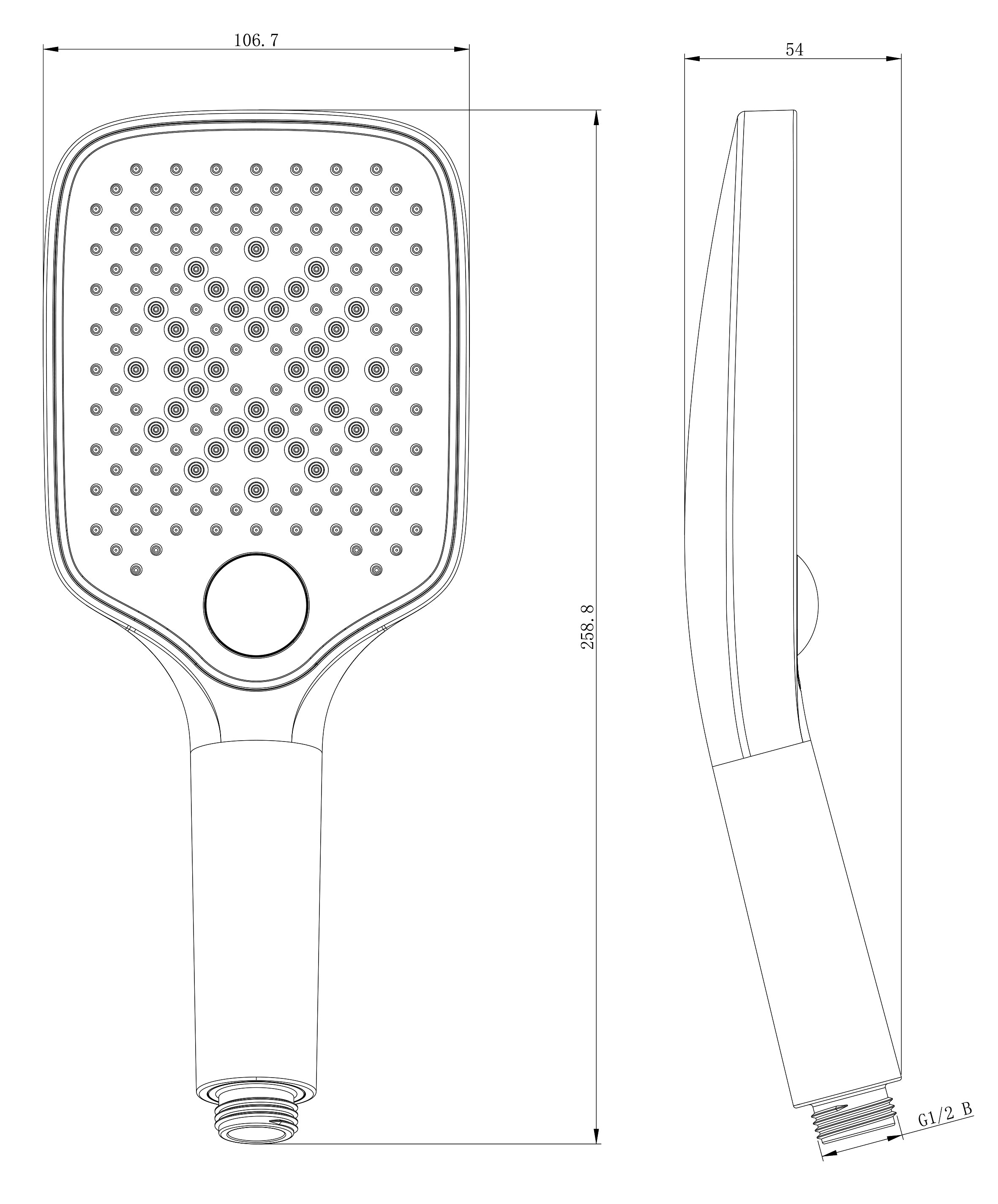 Columna de ducha Termostato 3011 PRO