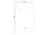 Espejo de baño con iluminación LED INALCO Oval