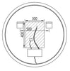 Espejo de luz LED 2712 - 2.0