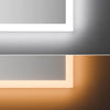 Espejo de baño LED rectangular AUREL