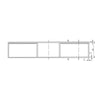 Soporte de lavabo 150S
