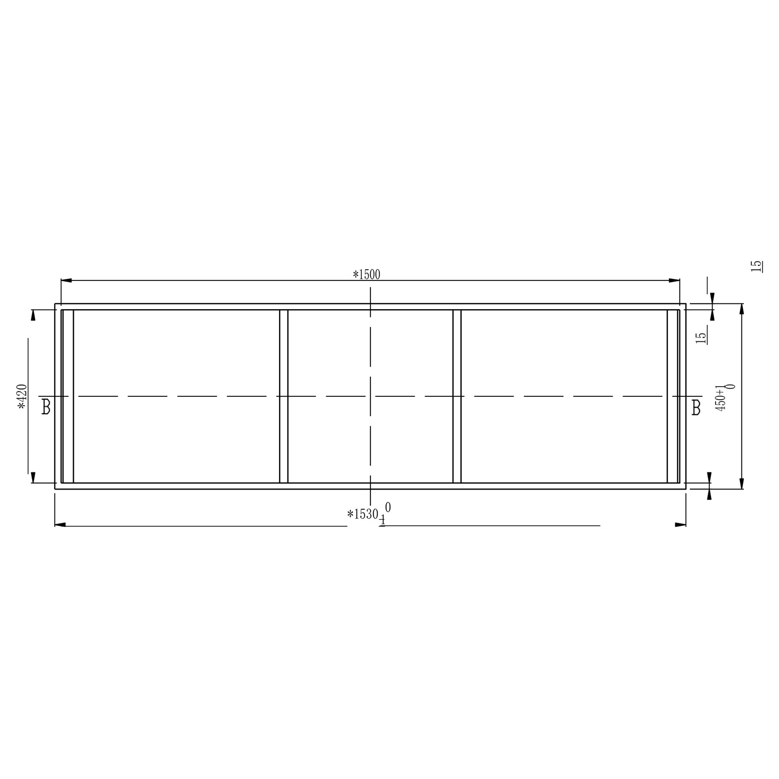 Soporte de lavabo 150S