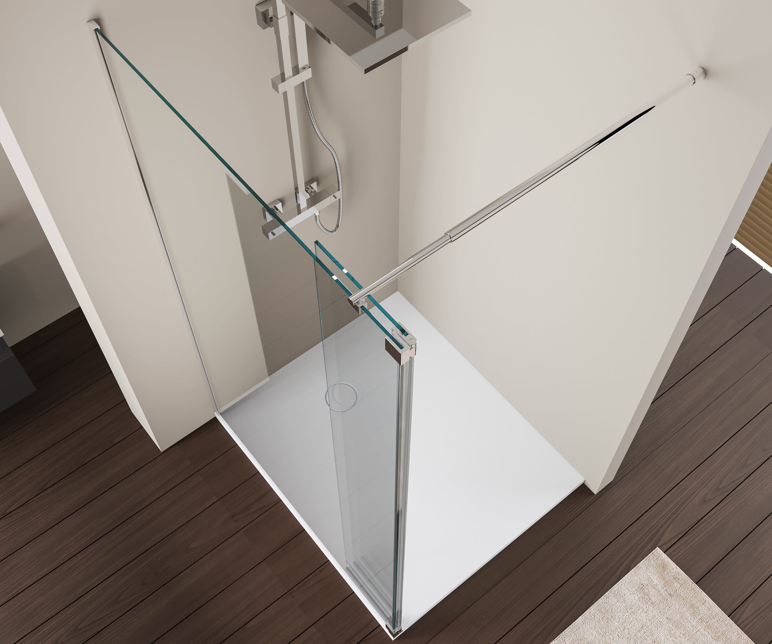 Mampara de ducha Walk-In-Dusche Nano NT109