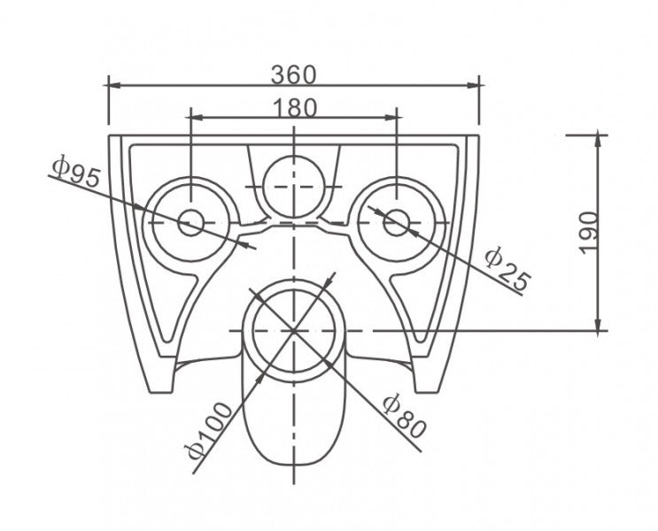 Paquete completo de WC 22: WC NT2039 y asiento Soft-Close