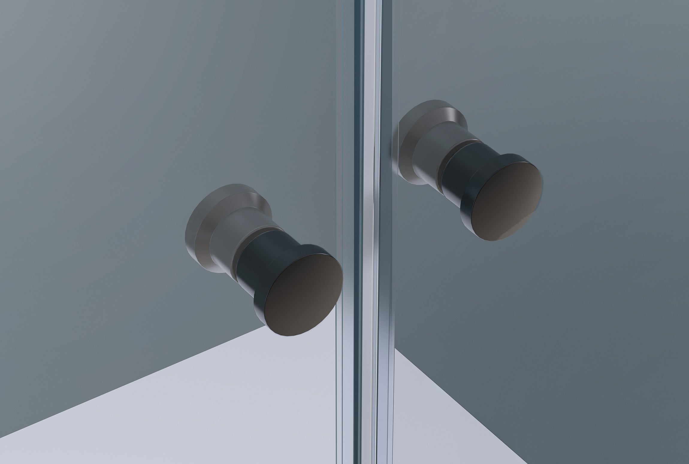 Ducha alcoba con puertas batientes dobles NT218