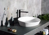 Lavabo de encimera en Solid Surface NT2660 - 60 x 40 x 12,5 cm - blanco mate