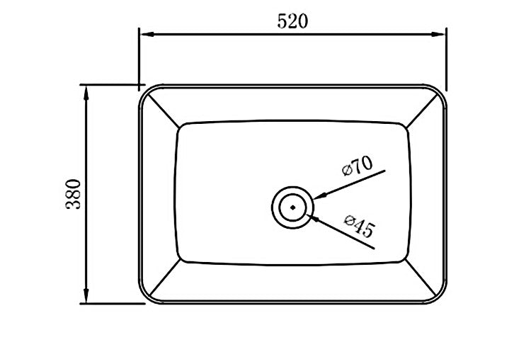 Lavabo sobre encimera Lavabo sobre encimera NT3153