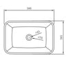 Lavabo de encimera NT3155