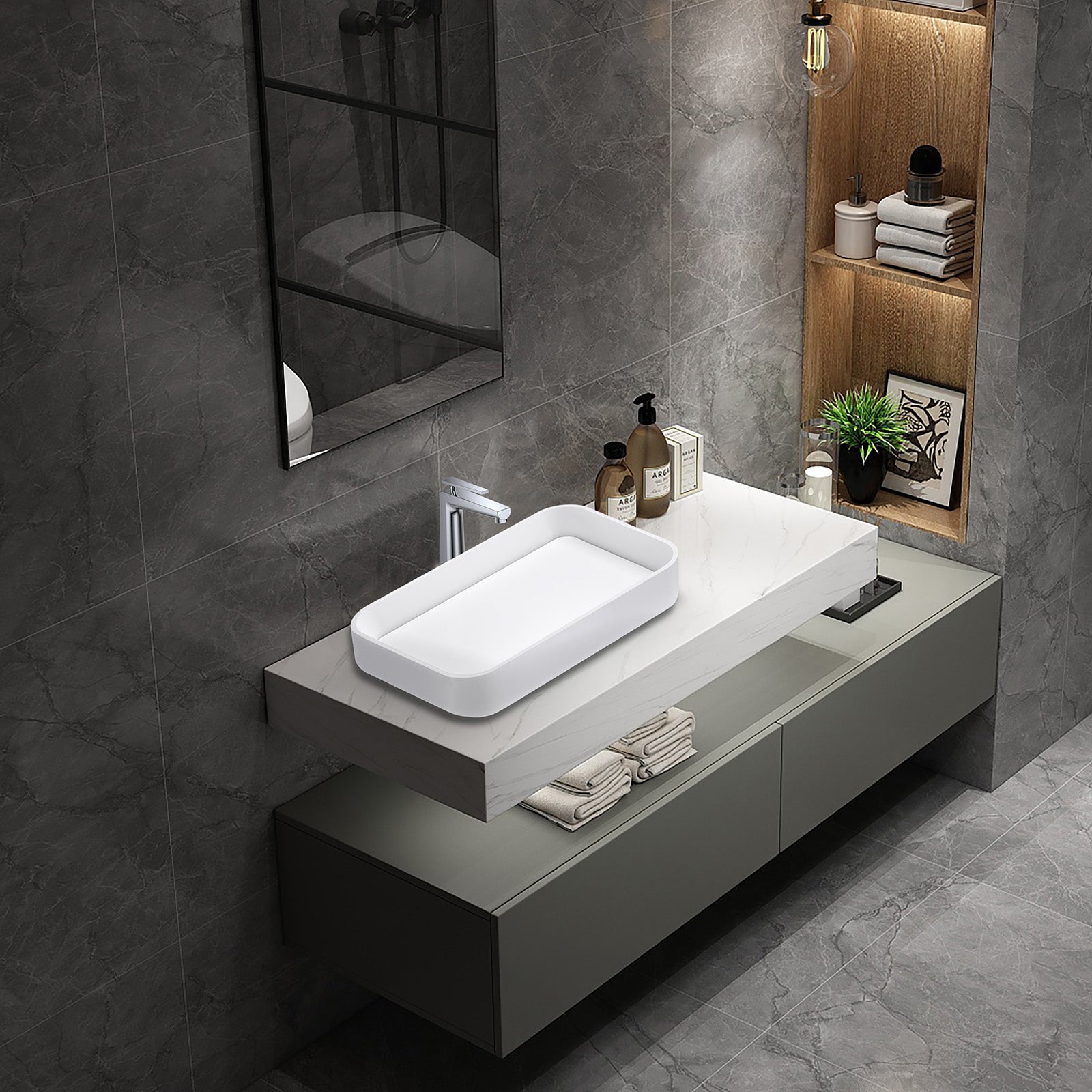 Lavabo sobre encimera NT38