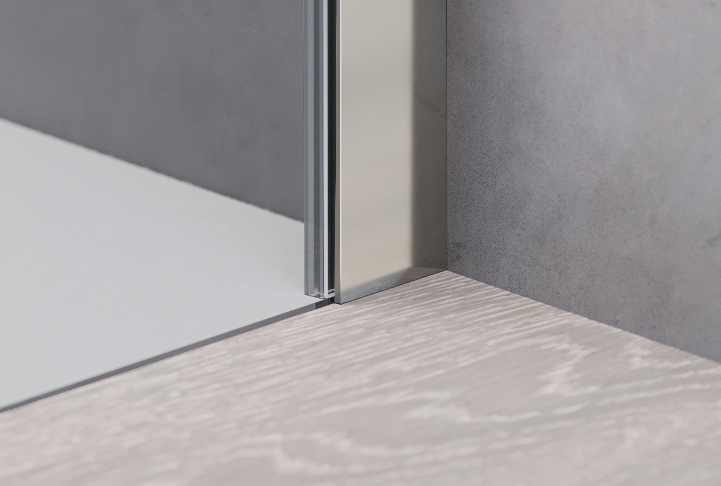 Ducha de esquina con puerta giratoria NT604 - FLEX
