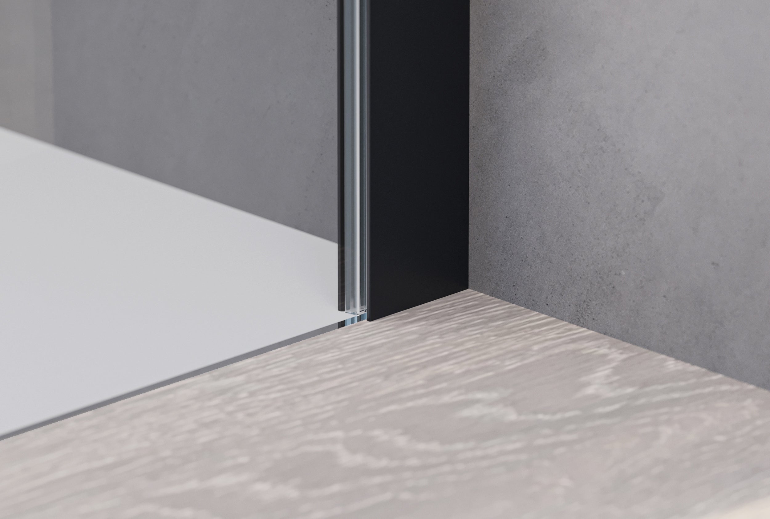 Ducha de esquina con puerta giratoria NT604 - FLEX