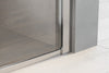 Ducha nicho con puerta abatible sobre dos paneles fijos NT607 FLEX