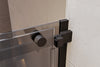 Ducha alcoba con puerta corredera NT806 FLEX Negro mate