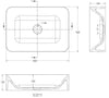 Lavabo sobre encimera NT8566