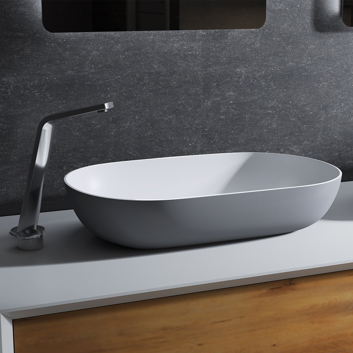 Lavabo de sobreponer O-540