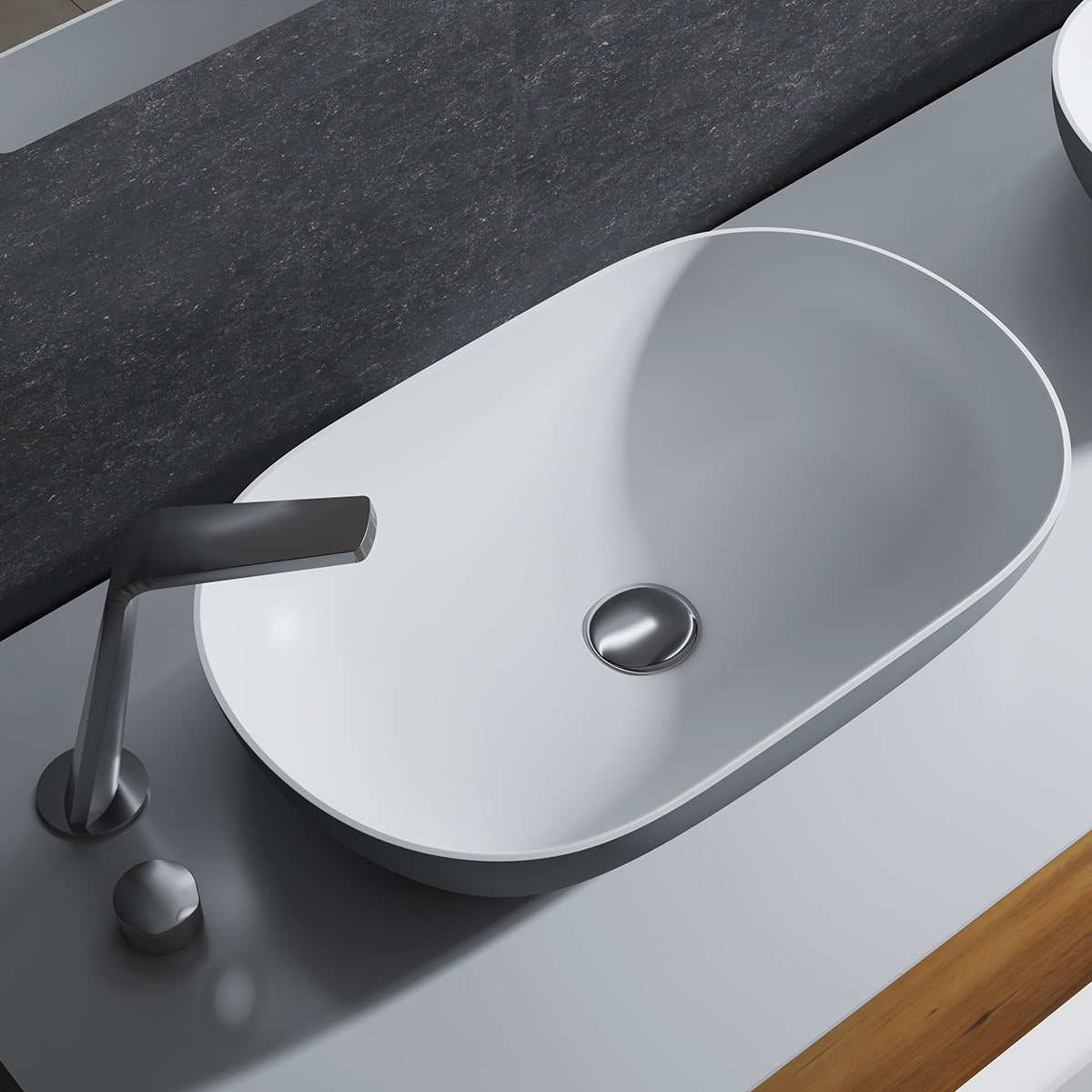 Lavabo de sobreponer O-540
