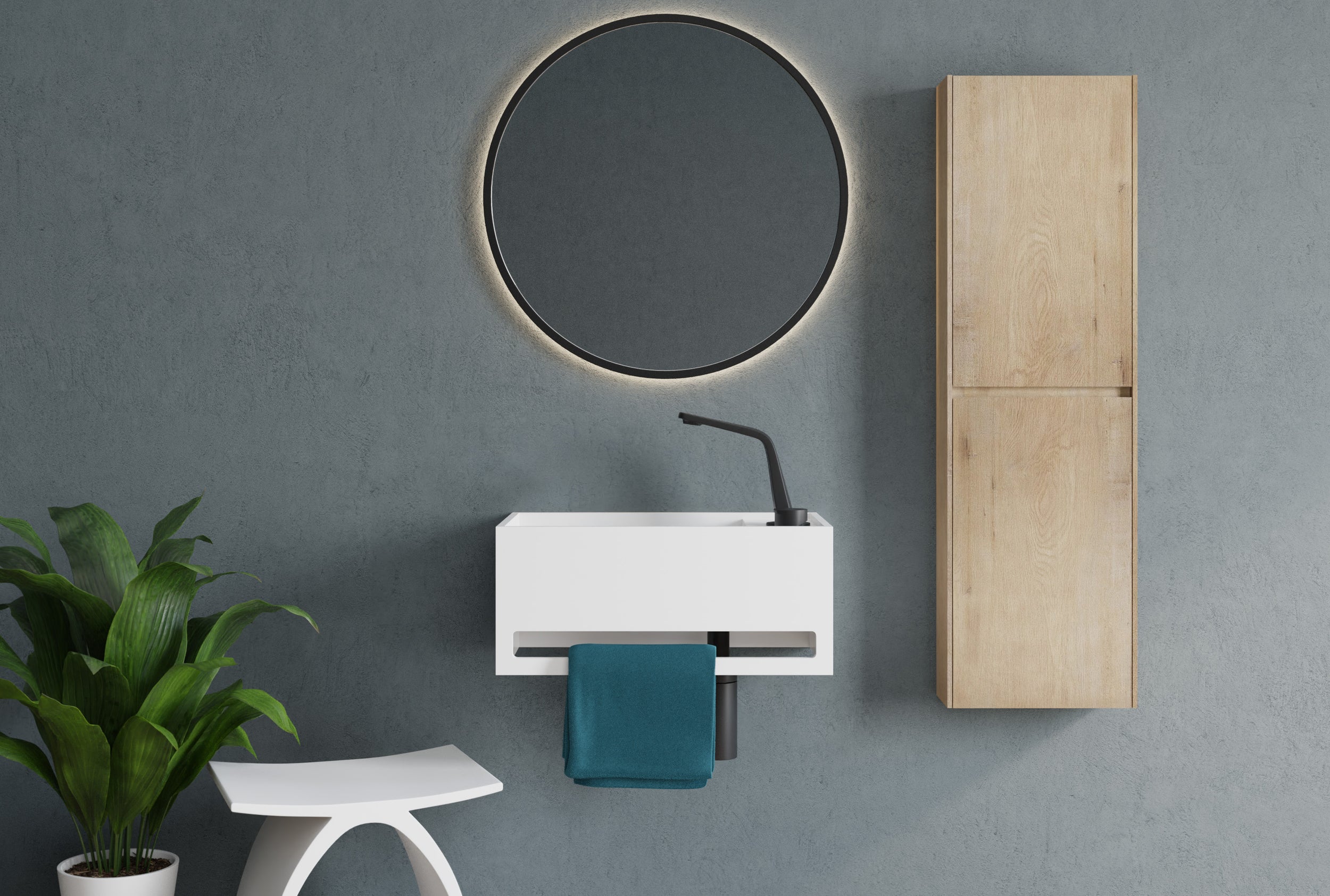 Lavabo mural PB2078