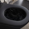 PREMIUM 1102 inodoro ducha negro mate