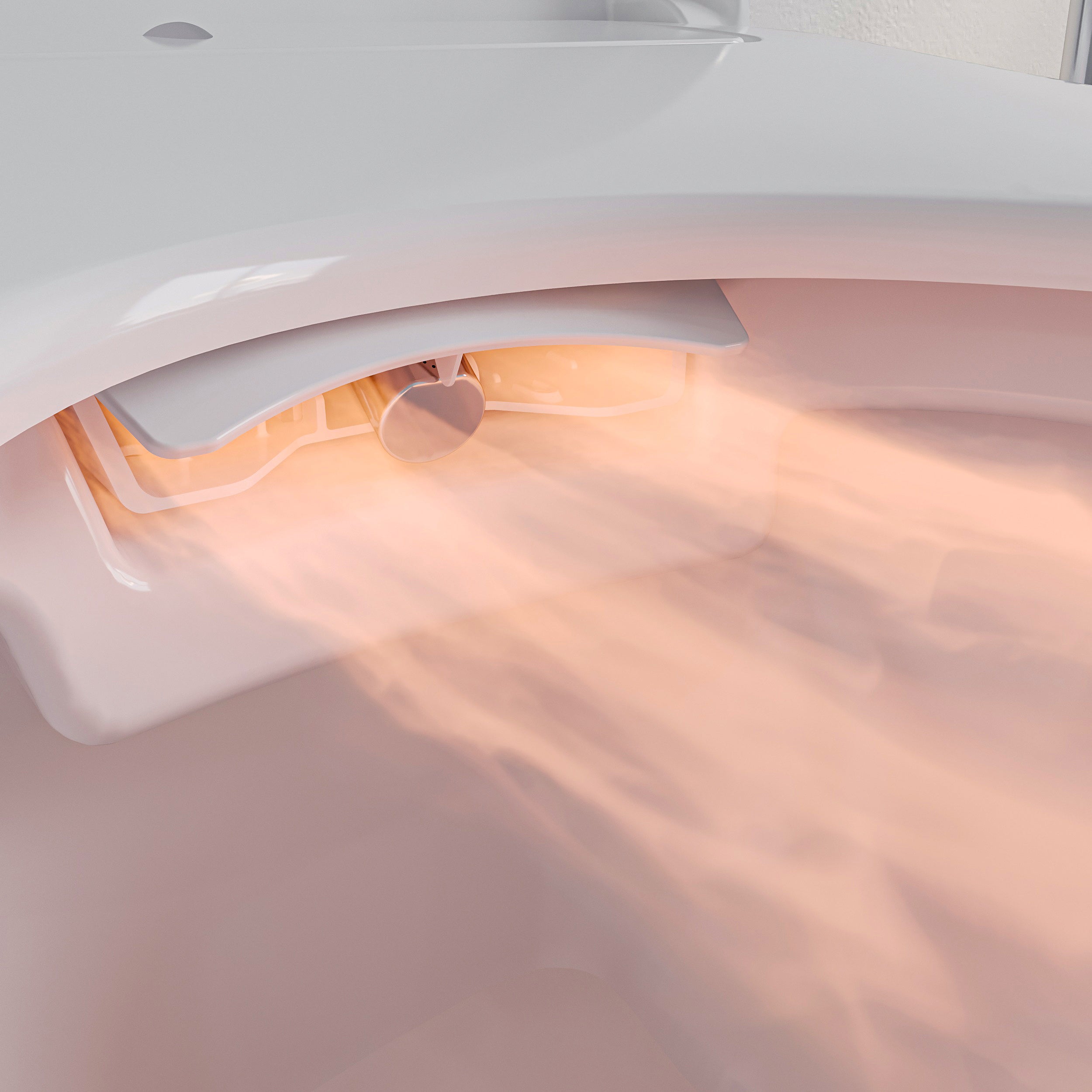 Juego completo de inodoro con ducha PRO+1104 con elemento de instalación empotrada Geberit Duofix